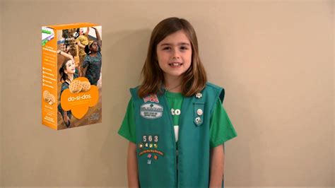 girl scout cookies by kyra 2016 youtube