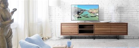 meuble tv en bois meuble tele scandinave  design brin douest