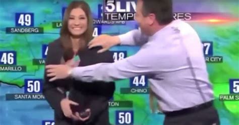 Tv Weather Babe Humiliated By Completely See Through Dress News Host