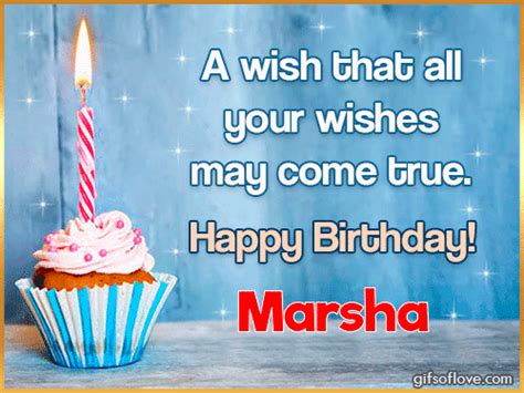 happy birthday marsha