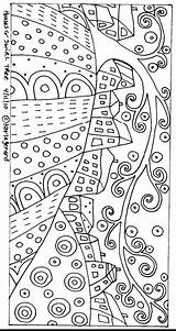 Karla Gerard Hundertwasser Doodling Pattern Ausmalbilder Malvorlagen Adulte Bordado Paysage Template Adulti Quilting Klimt Malen Kunstunterricht Charlean Starr Enfant Galler sketch template