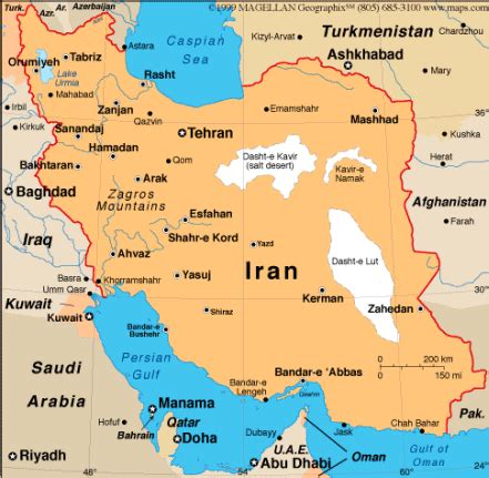 iran iranmap