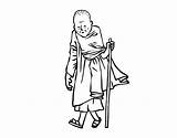 Monk Buddhist Coloring Pages Cultures Coloringcrew Countries Colorear sketch template