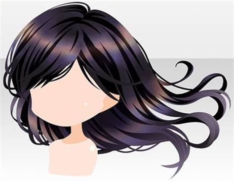pin by elliceianna on hair in 2020 anime hair animation design
