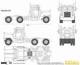 Peterbilt Vector Truck Sketch Drawing Paintingvalley Vectorified sketch template