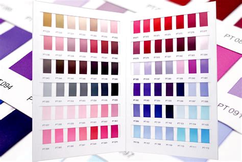polyester satin ribboncolor chart supply  texture luster
