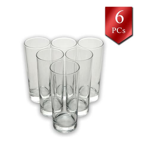Lav Drinking Glass Set Of 6 12 2 Oz 360 Cc Glasses Tumbler Durable