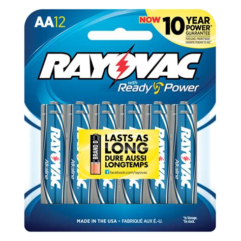 Rayovac Ready Power High Energy Alkaline Aa Batteries 12 Pack Rona
