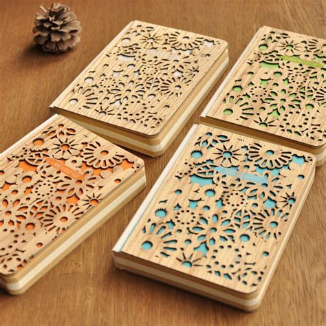 laser cut notebook cover intricate beautiful  amazing designs