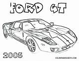Coloring Ford Pages Car Mustang Gt Race Exotic Raptor Outline Drawing Stingray Corvette F1 F250 Printable Adults Getcolorings Cars Print sketch template