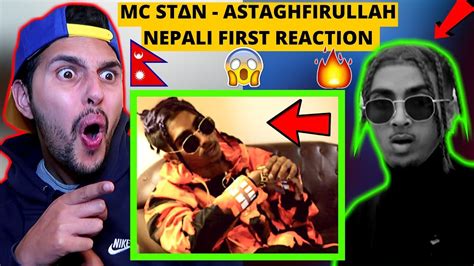 Nepali First Time Reacting To Mc StΔn Astaghfirullah 😳 Official Music