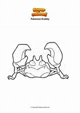 Kyurem Gigamax Supercolored Manaphy Eevee Krabby sketch template