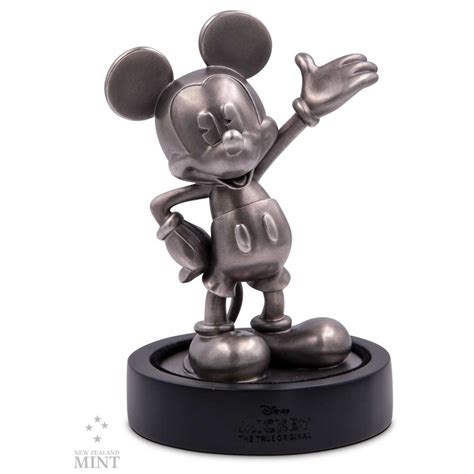 mickey mouse  anniversary   silver miniature