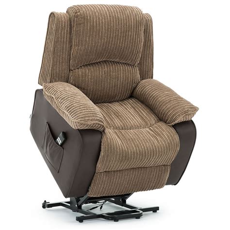 postana dual motor riser recliner jumbo cord fabric armchair mobility chair  picclick uk