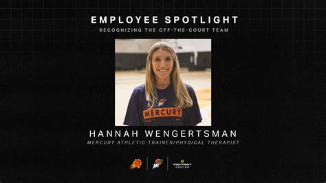 employee spotlight hannah wengertsman phoenix mercury head athletic
