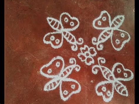 simple pulli kolam  tamil  dots small rangoli designs easy muggulu