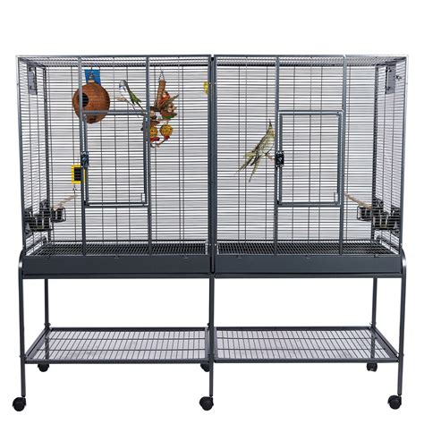 double flight cage everyday pet cages