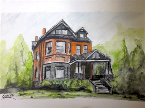owings art studio  house sketch