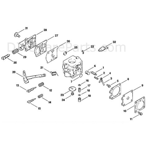 stihl  chainsaw parts diagram