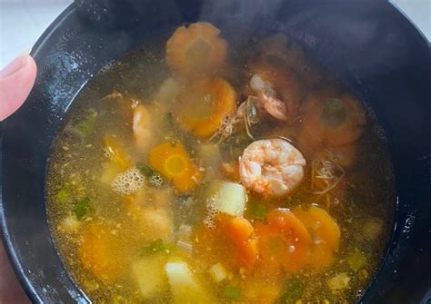 Resep Sup Udang Reff Oleh Sarwinda Endah Cookpad