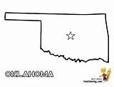 Oklahoma Outline Clipart Map State Coloring Maps Outlines Clipground Pistol Pete 1907 Visit Easy sketch template