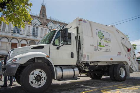 garbage truck  city stabroek news