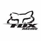 Logo Fox Racing Vector Ai Logoeps Coloring Pages sketch template