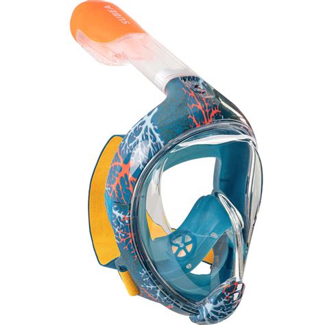 subea snorkelmasker voor kinderen   jaar maat xs easybreath decathlon