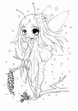 Coloring Pages Chibi Fairy Colouring Puff Deviantart Cute Yam Animal Books Stamps Visit Digital sketch template