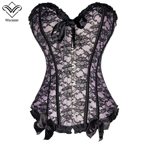 wechery bustierampcorset sexy gothic steampunk corset lace up corsage