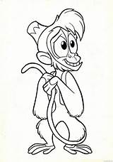 Coloring4free Aladdin Coloring Pages Abu Related Posts sketch template