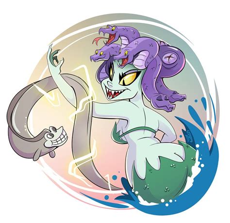 cala maria by sodano cuphead cala maria cuphead game art