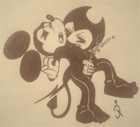 Post 2192253 Bendy Bendy And The Ink Machine Mickey Mouse
