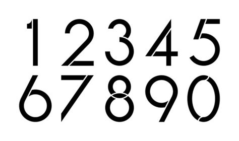 number font images stock  vectors adobe stock