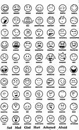Feelings Emotions Emotion Expressions sketch template