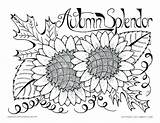 September Coloring Pages Print Color Sheets Printable Getcolorings Getdrawings sketch template