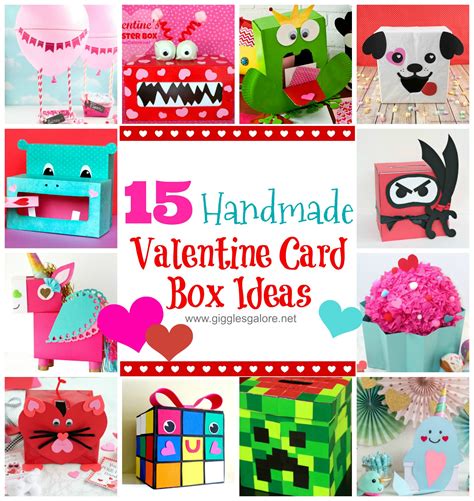 handmade valentine box ideas  school giggles galore