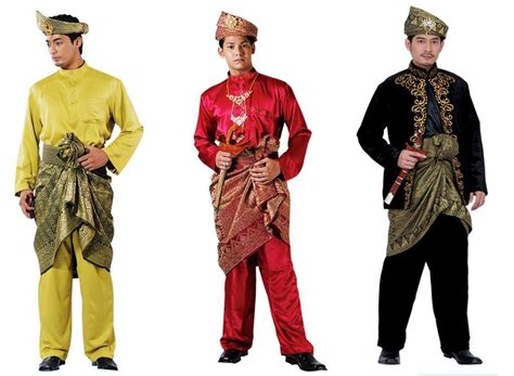 asal usul pakaian tradisional melayu baju adat tradisional