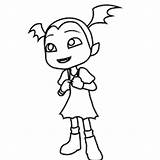 Vampirina Batty sketch template