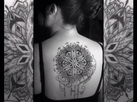Mandala Back Tattoo First Tattoo Rainfire Tattoo By Katia Somerville