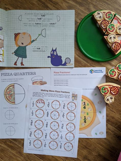 pizza fractions kids entrepreneur pizzeria nature homeschool