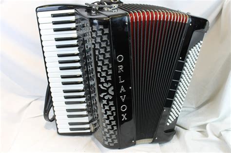 black orlavox quartet digital piano accordion