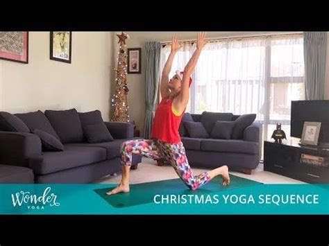heres  fun christmas yoga sequence meet  happy elf   lazy