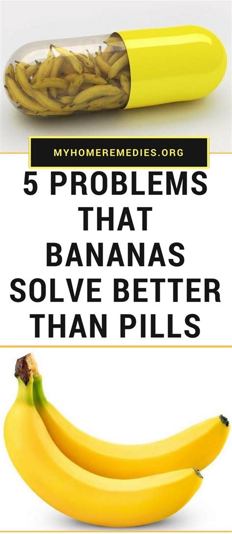 5 Problems That Bananas Solve Better Than Pills Health Healthy Sugar