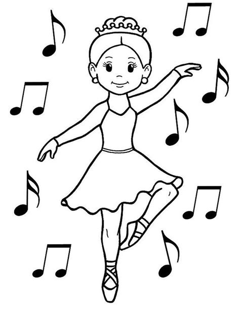 dance coloring pages coloring pages