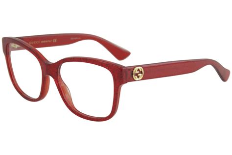 eyeglasses gucci gg 0038 o 004 004 red red 889652049014 ebay