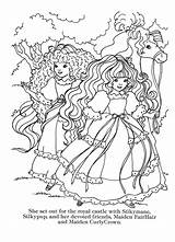 Lady Locks Lovely Coloring Book Begining Edited Pages Printing sketch template