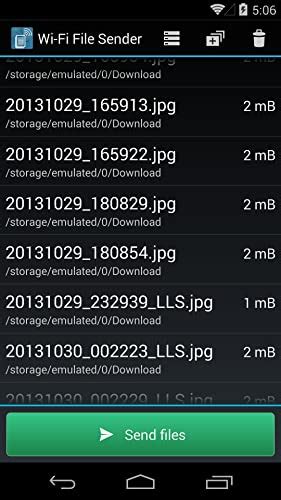 wifi file sender uk appstore for android