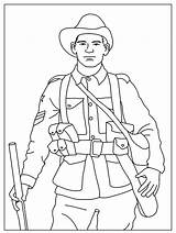 Soldier Coloring Colouring Pages Kids Printable Thingkid Sheets sketch template