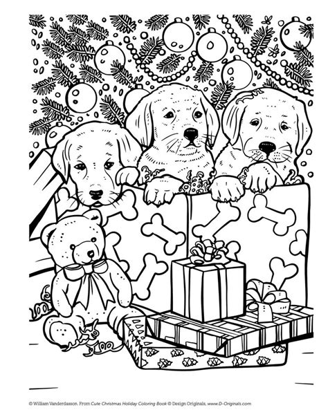 printable christmas puppy coloring pages inactive zone